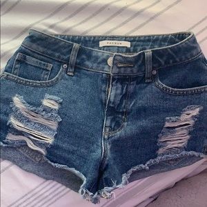 ripped shorts pacsun 23